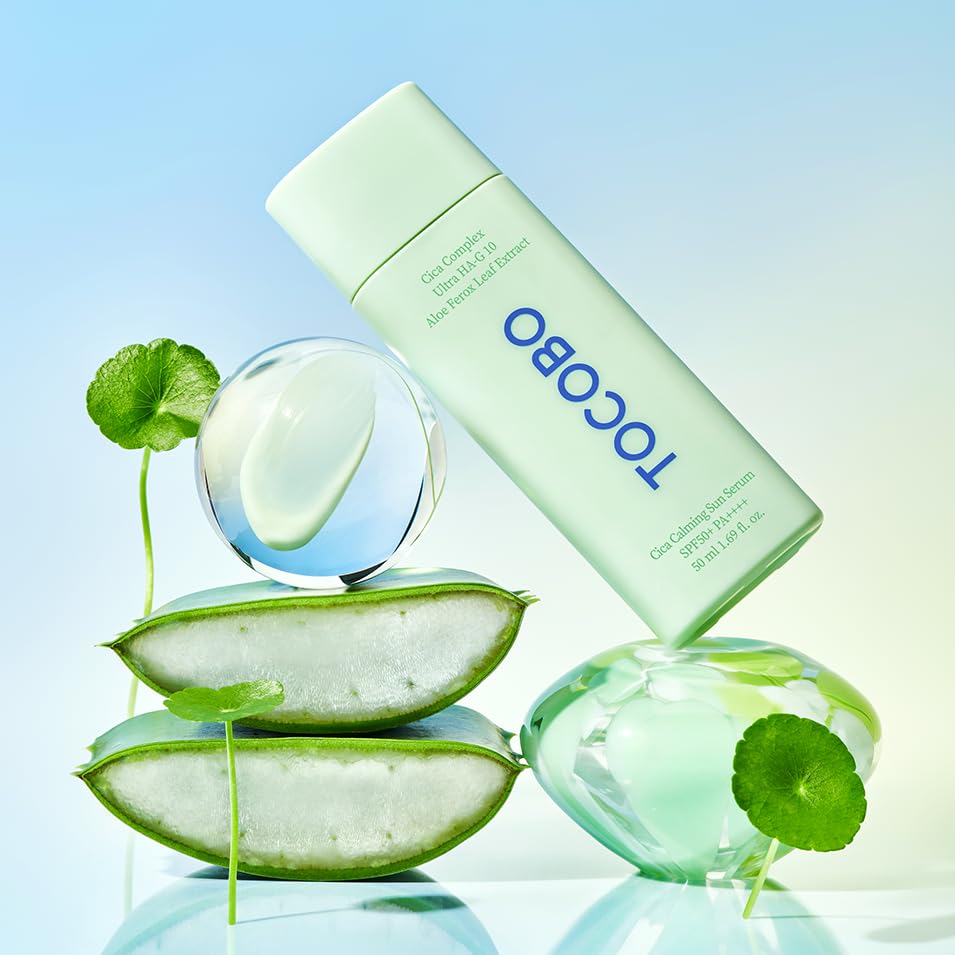 TOCOBO Cica Calming Sun Serum SPF50+ PA++++-TOCOBO Cica Calming Sun Serum SPF50+ PA++++