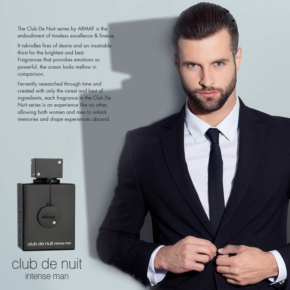 Armaf Club De Nuit Intense for Men Eau de Parfum Spray, 6.8 Ounce / 200 ml-Armaf Club De Nuit Intense for Men Eau de Parfum Spray, 6.8 Ounce / 200 ml