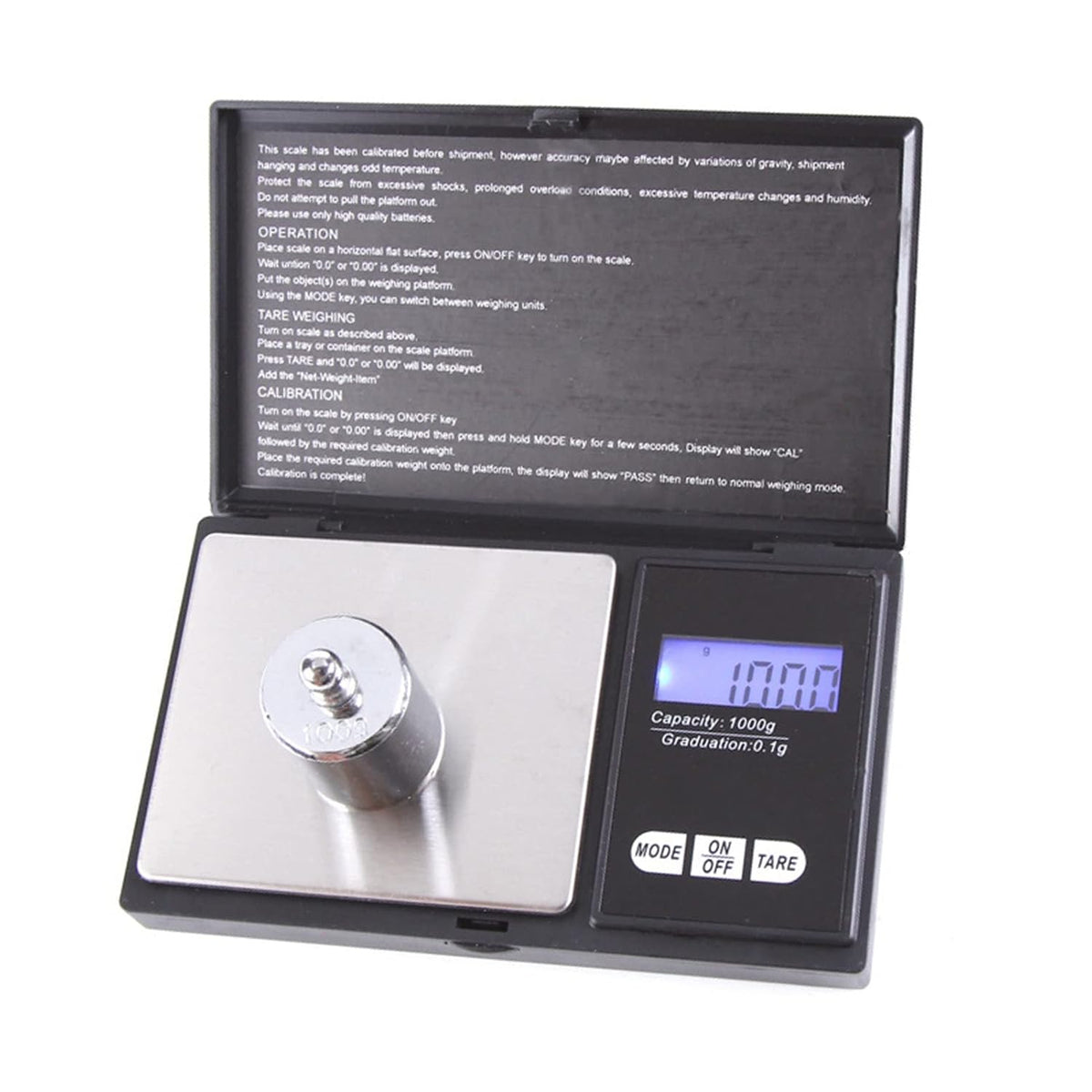 Electronic Food Scale, Portable Wide Application 1000G 0.1G Precise Measurement of Coin Digital Scale-Electronic Food Scale, Portable Wide Application 1000G 0.1G Precise Measurement of Coin Digital Scale