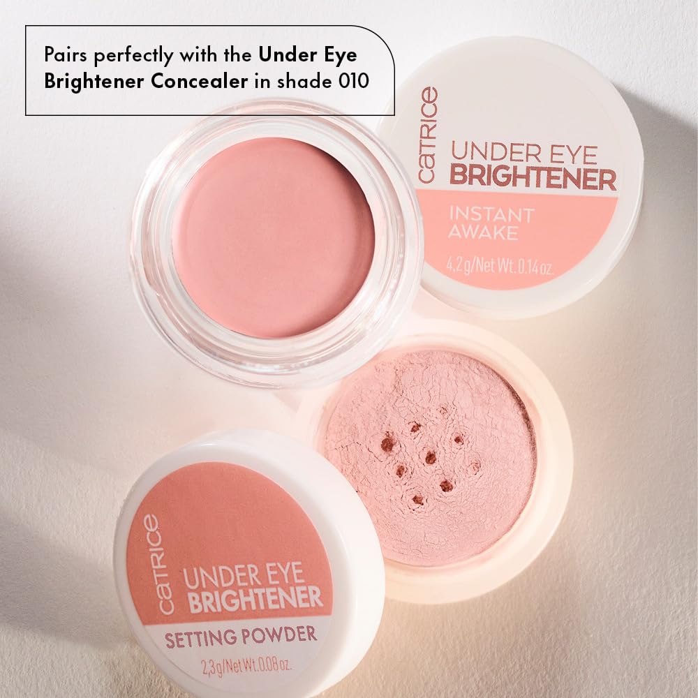 Catrice | Under Eye Brightener | Conceal & Brighten Dark Circles | With Hyaluronic Acid & Shea Butter | Vegan, Cruelty Free & Paraben Free (010 | Light Rose)-Catrice | Under Eye Brightener | Conceal & Brighten Dark Circles | With Hyaluronic Acid & Shea Butter | Vegan, Cruelty Free & Paraben Free (010 | Light Rose)