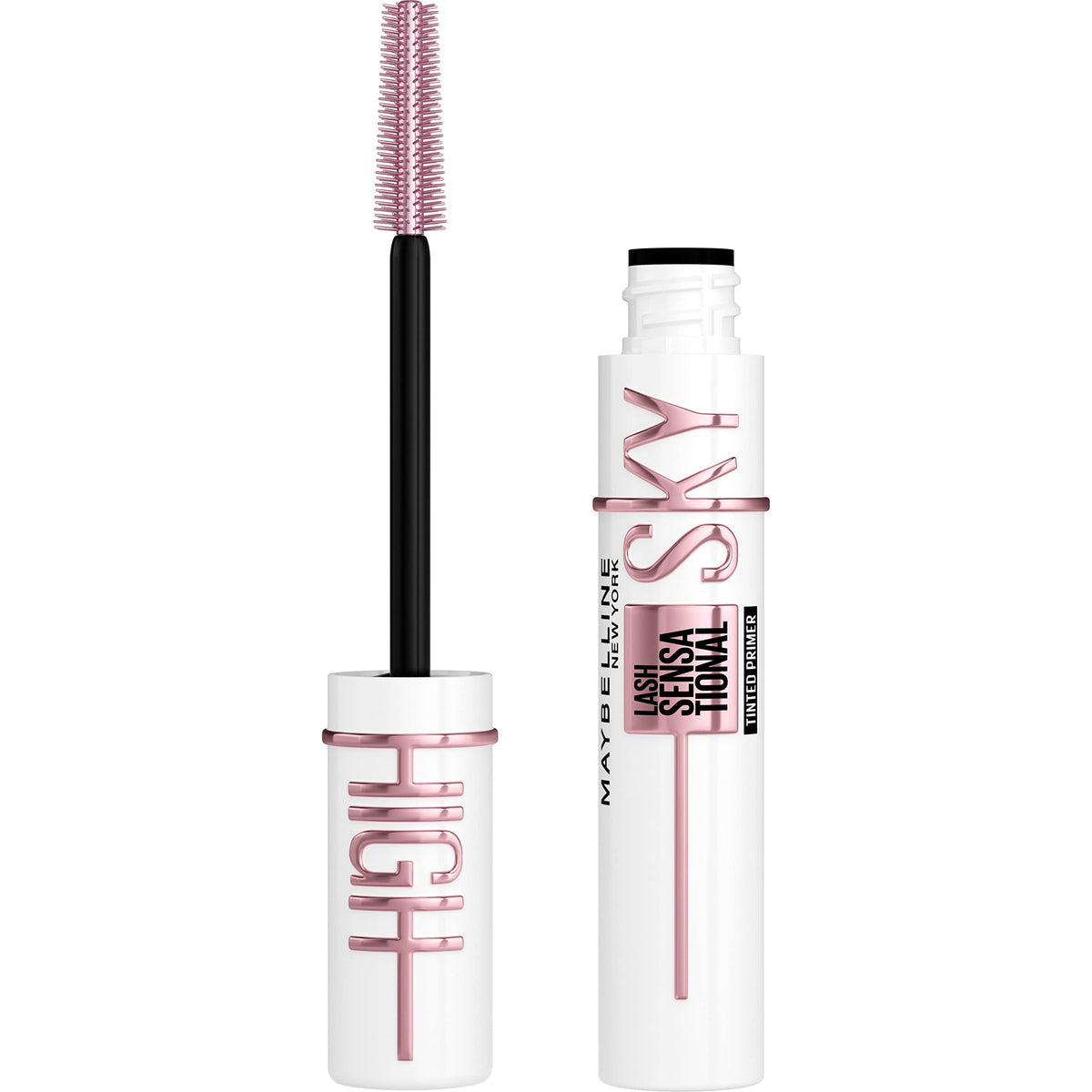 Maybelline Lash Sensational Sky High Washable Mascara Makeup, Volumizing, Lengthening, Defining, Curling, Multiplying, Buildable Formula, Blackest Black, 1 Count-Maybelline Lash Sensational Sky High Washable Mascara Makeup, Volumizing, Lengthening, Defining, Curling, Multiplying, Buildable Formula, Blackest Black, 1 Count