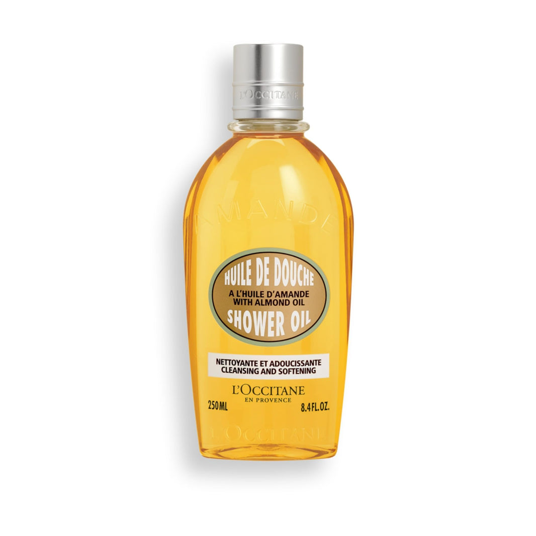 L'OCCITANE Cleansing & Softening Almond Shower Oil, Body Wash & Shaving Base Purifies & Smooths Without Drying Skin, Milky Lather, Nourishing Skincare-L'OCCITANE Cleansing & Softening Almond Shower Oil, Body Wash & Shaving Base Purifies & Smooths Without Drying Skin, Milky Lather, Nourishing Skincare