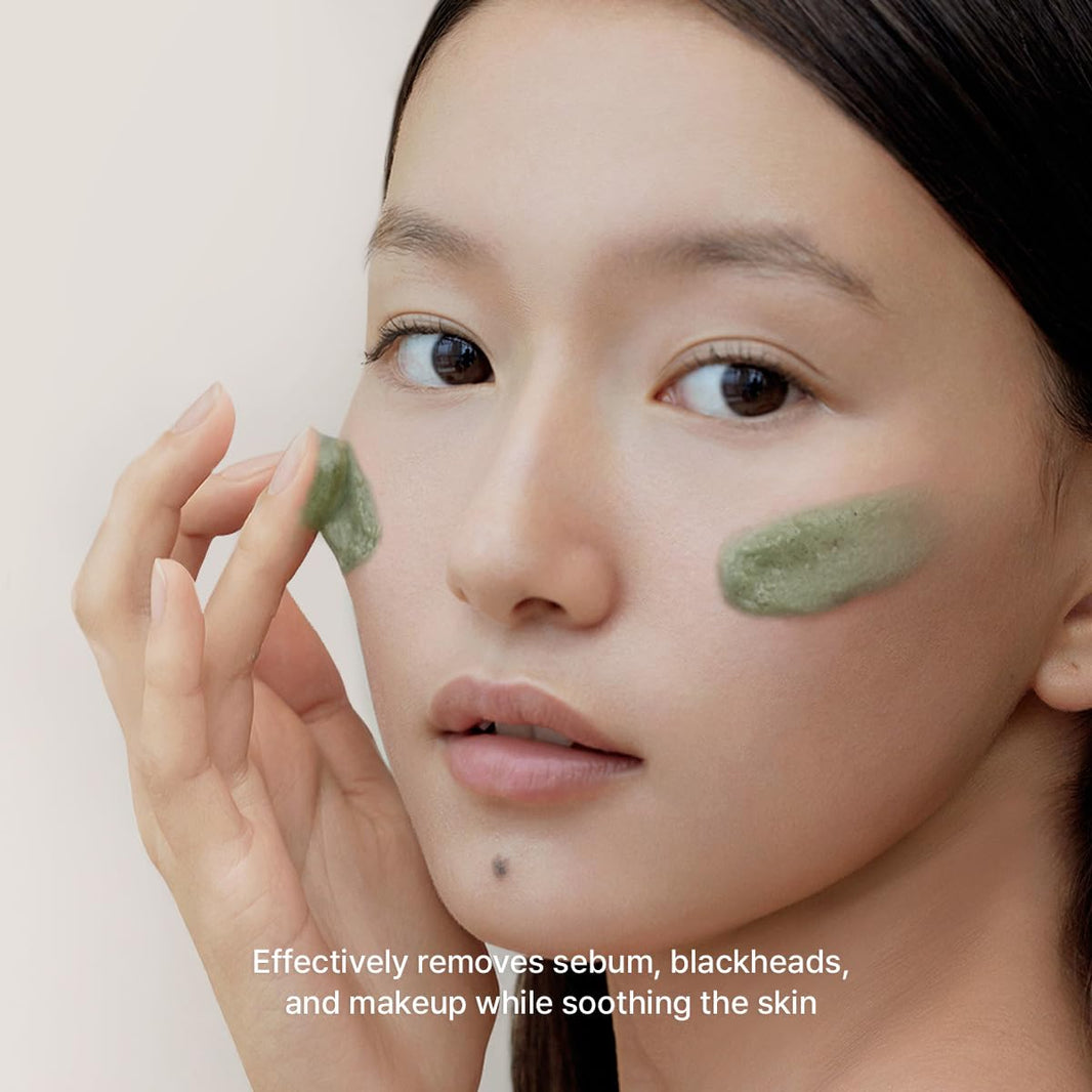 Arencia Green Tea + LHA Deep Pore Rice Cake Cleanser-Arencia Green Tea + LHA Deep Pore Rice Cake Cleanser