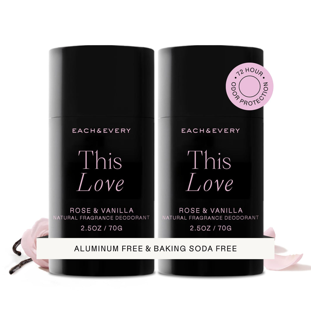 Each & Every Aluminum Free Deodorant for Women & Men – Natural Fragrance 72-Hr Odor Protection, Non-Toxic Deodorant for Sensitive Skin, EWG Verified, Baking Soda Free - Cedar & Vanilla 2 Pack, 2.5oz-Each & Every Aluminum Free Deodorant for Women & Men – Natural Fragrance 72-Hr Odor Protection, Non-Toxic Deodorant for Sensitive Skin, EWG Verified, Baking Soda Free - Cedar & Vanilla 2 Pack, 2.5oz