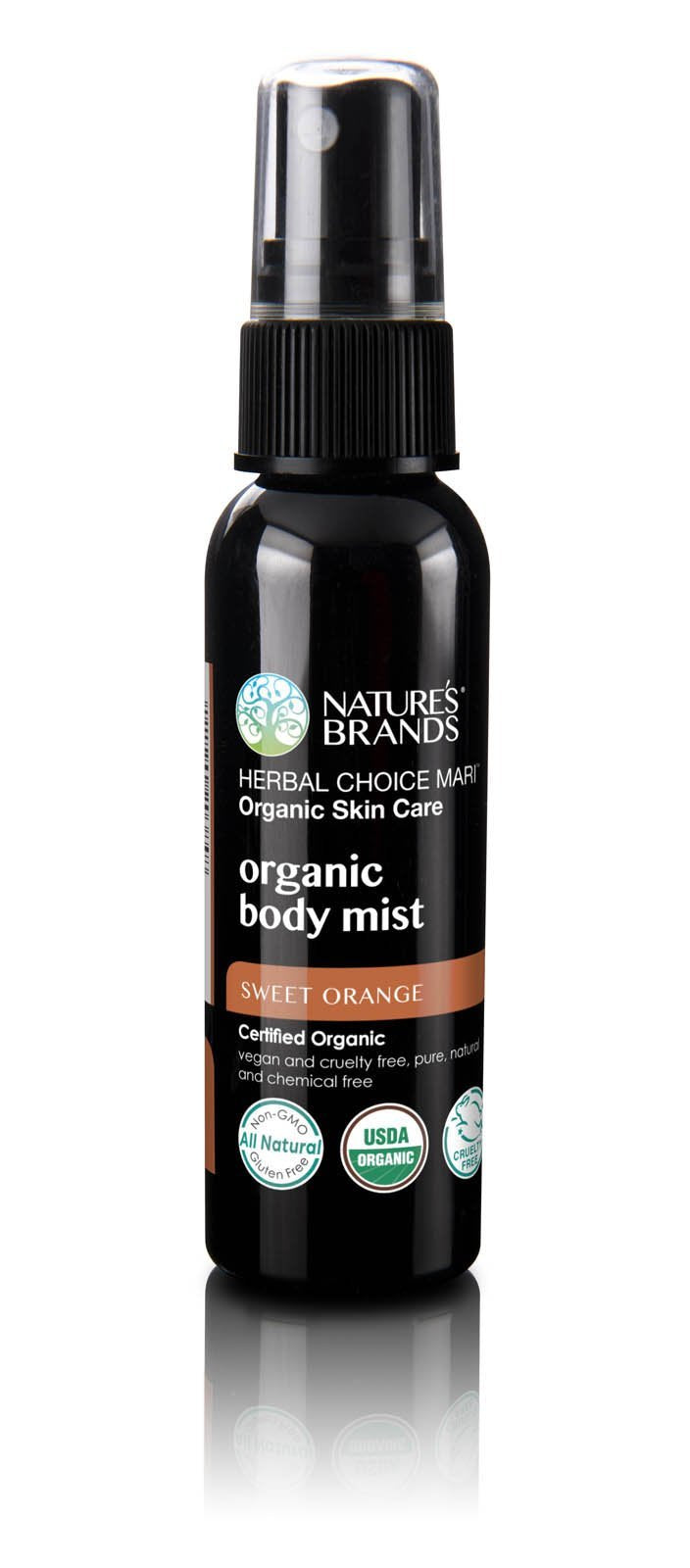 Herbal Choice Mari Organic Body Mist, Rose & Ylang Ylang; 8floz BPA-Free Plastic-Herbal Choice Mari Organic Body Mist, Rose & Ylang Ylang; 8floz BPA-Free Plastic