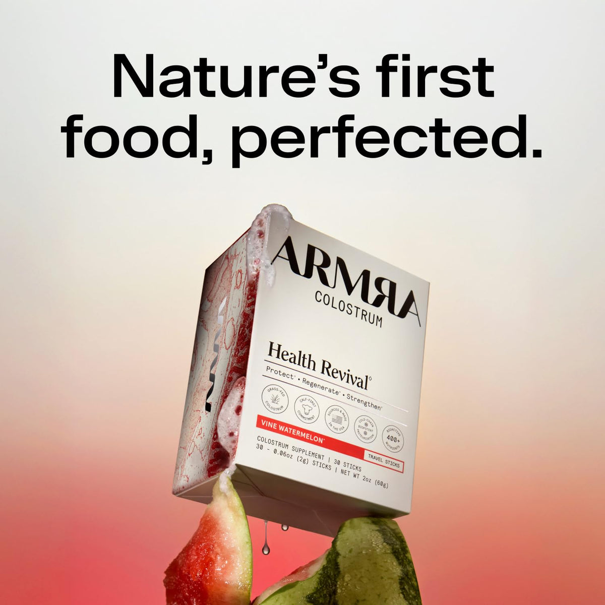 ARMRA Colostrum™ Powder | Blood Orange | Gut Health & Bloating | Skin & Hair | Immunity | Keto, Gluten & Fat-Free | 30 Servings-ARMRA Colostrum™ Powder | Blood Orange | Gut Health & Bloating | Skin & Hair | Immunity | Keto, Gluten & Fat-Free | 30 Servings