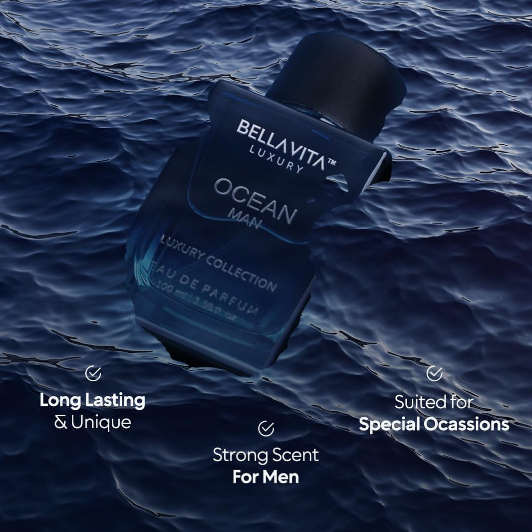 Bellavita Luxury G.O.A.T. Eau de Parfum | 100 ml (3.4 fl.oz.) | Perfume for Men | Citrus, Bergamot, Patchouli, and Vetiver Notes | Long Lasting Men's Fragrance | Gift for father's Day-Bellavita Luxury G.O.A.T. Eau de Parfum | 100 ml (3.4 fl.oz.) | Perfume for Men | Citrus, Bergamot, Patchouli, and Vetiver Notes | Long Lasting Men's Fragrance | Gift for father's Day