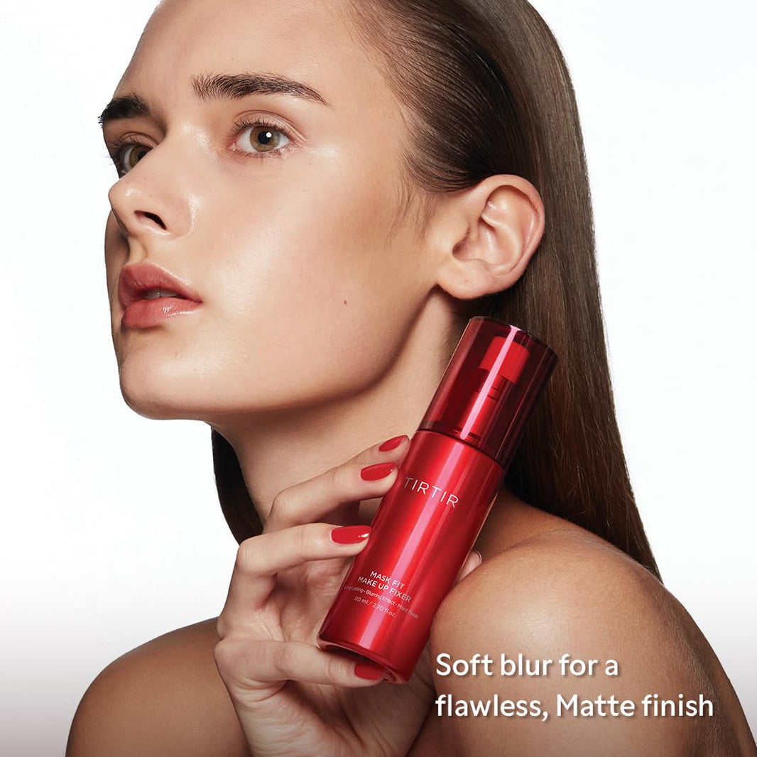 TIRTIR Waterproof Setting Spray – 24 Hour Long Lasting Fix, Sweatproof Water Resistant Makeup Finisher – Ethanol Free, Semi Matte Finish for Oily Skin – Korean Makeup Fixer-TIRTIR Waterproof Setting Spray – 24 Hour Long Lasting Fix, Sweatproof Water Resistant Makeup Finisher – Ethanol Free, Semi Matte Finish for Oily Skin – Korean Makeup Fixer