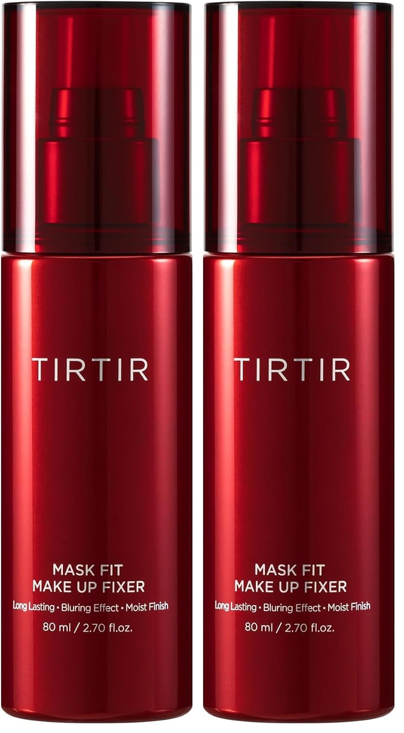 TIRTIR Waterproof Setting Spray – 24 Hour Long Lasting Fix, Sweatproof Water Resistant Makeup Finisher – Ethanol Free, Semi Matte Finish for Oily Skin – Korean Makeup Fixer-TIRTIR Waterproof Setting Spray – 24 Hour Long Lasting Fix, Sweatproof Water Resistant Makeup Finisher – Ethanol Free, Semi Matte Finish for Oily Skin – Korean Makeup Fixer