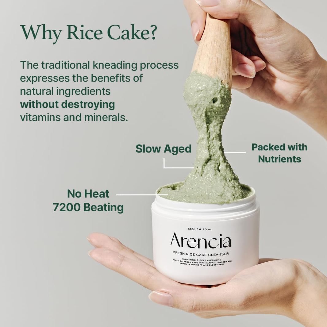 Arencia Fresh Green Rich Mochi Cleanser-Arencia Fresh Green Rich Mochi Cleanser