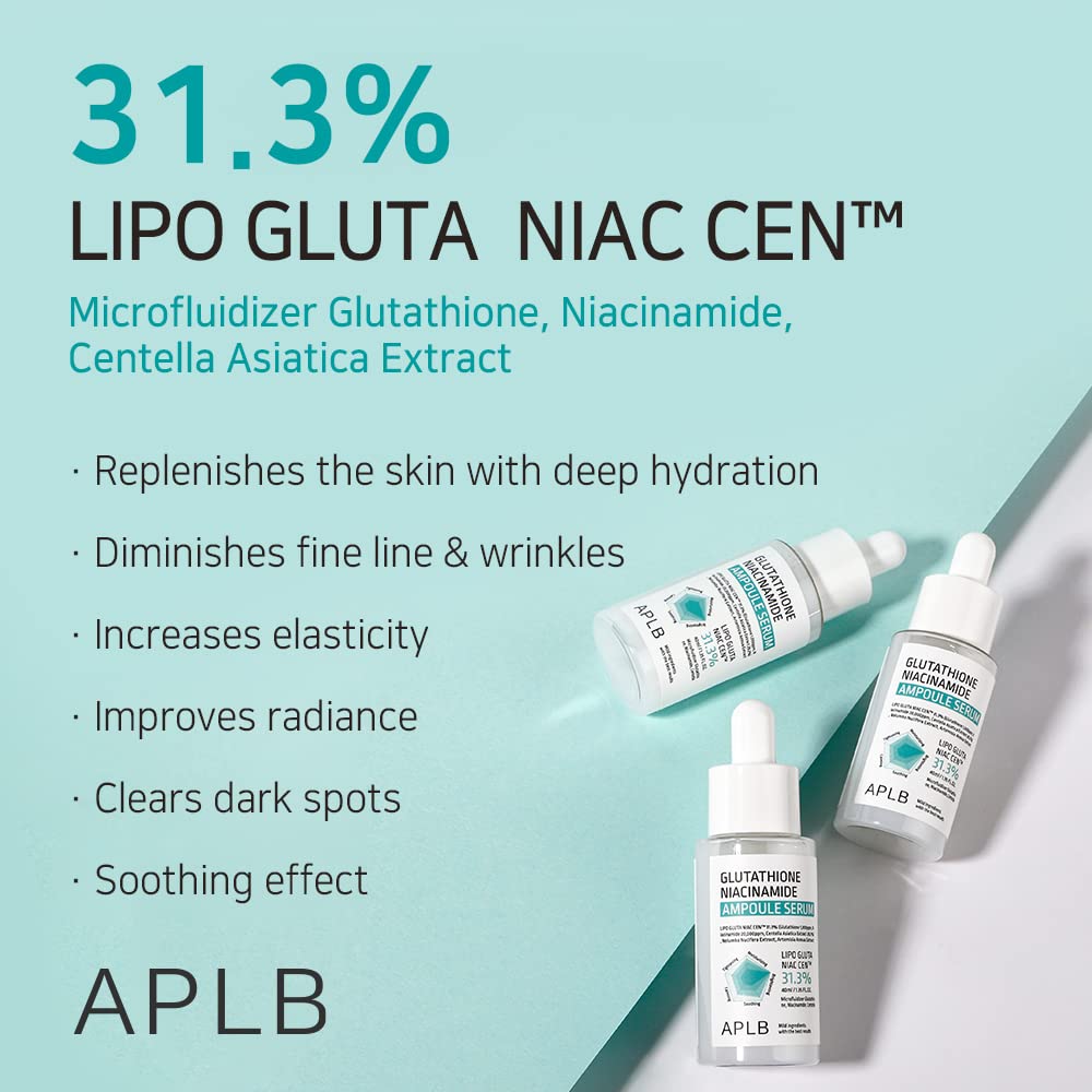 APLB Glutathione Niacinamide Ampoule Serum-APLB Glutathione Niacinamide Ampoule Serum