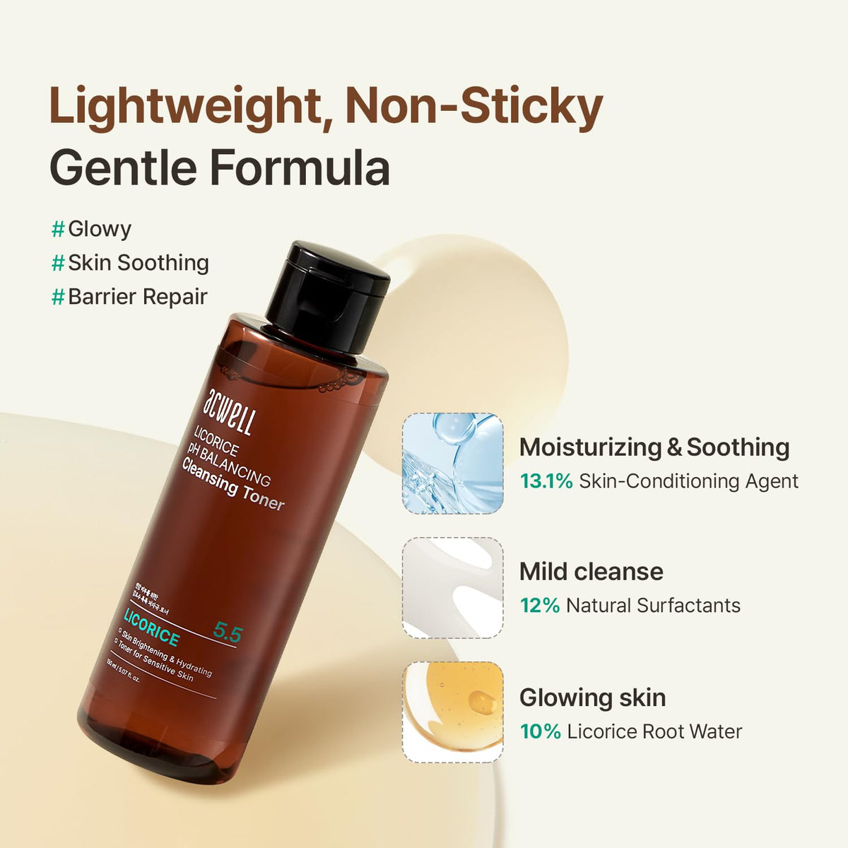 ACWELL Licorice pH Balancing Cleansing Toner-ACWELL Licorice pH Balancing Cleansing Toner
