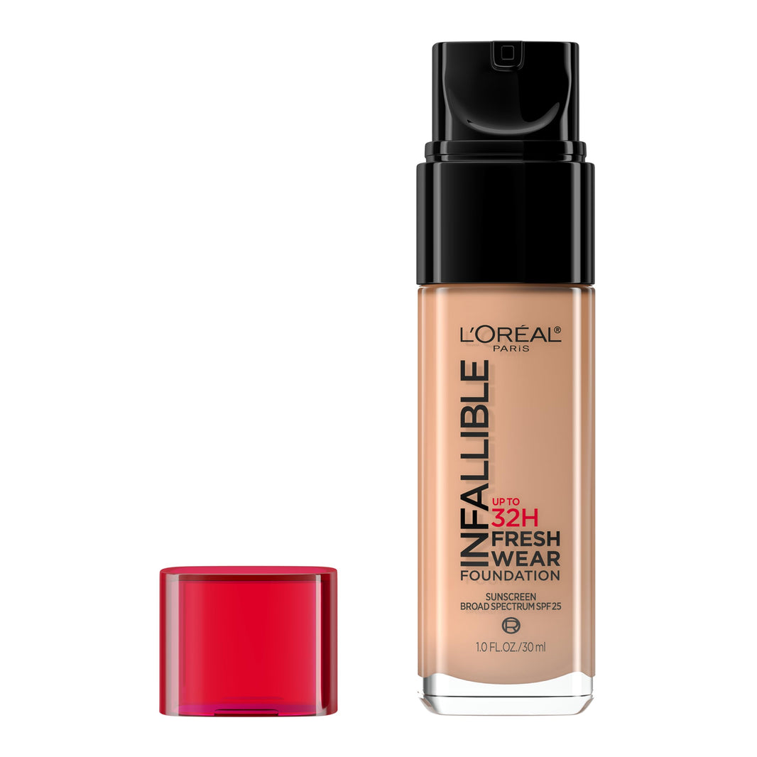 L'Oreal Paris Makeup Infallible Up to 32 Hour Fresh Wear Lightweight Foundation, 405 Porcelain, 1 Fl Oz, Packaging May Vary-L'Oreal Paris Makeup Infallible Up to 32 Hour Fresh Wear Lightweight Foundation, 405 Porcelain, 1 Fl Oz, Packaging May Vary