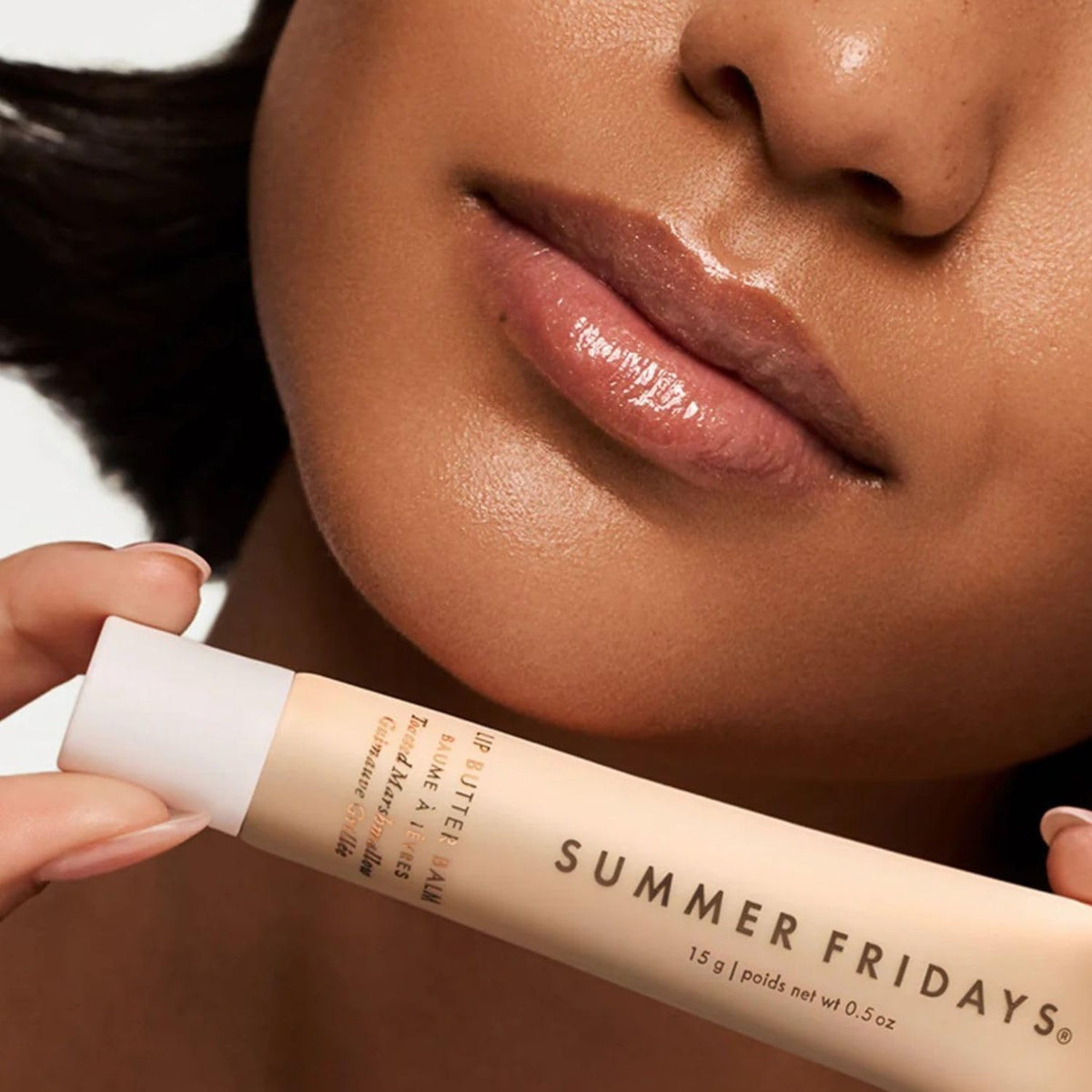 Summer Fridays Lip Butter Balm - Moisturizing Lip Gloss for Instant Shine + Sheer Color - With Nourishing Shea Butter - Everyday Makeup + Skin Care Summer Essentials - Vegan - Pink Sugar (.5 Oz)-Summer Fridays Lip Butter Balm - Moisturizing Lip Gloss for Instant Shine + Sheer Color - With Nourishing Shea Butter - Everyday Makeup + Skin Care Summer Essentials - Vegan - Pink Sugar (.5 Oz)