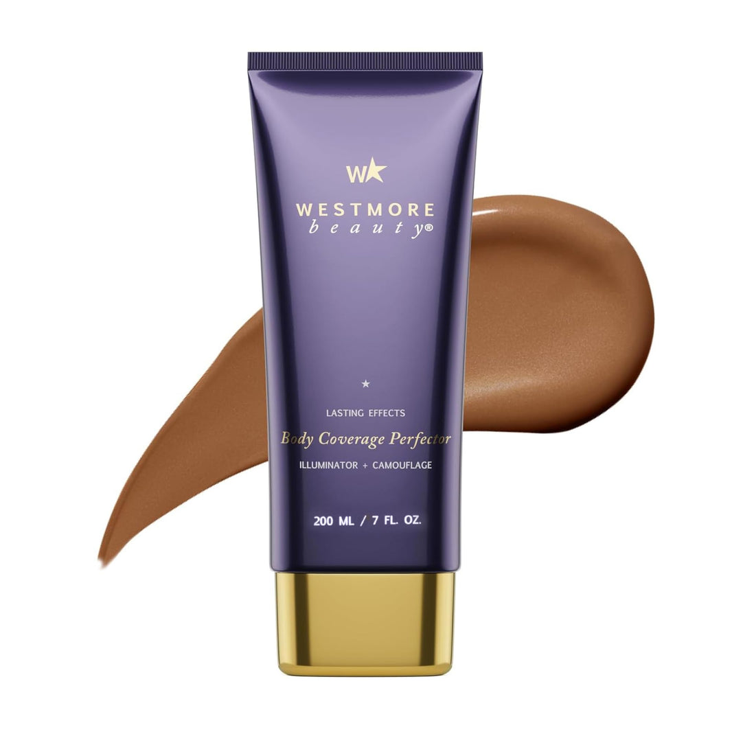 Westmore Beauty Body Coverage Perfector – Waterproof Leg & Body Makeup/Bronzer For Women - Best Tattoo Cover Up Makeup & Tattoo Concealer - 3.5 Oz Natural Radiance-Westmore Beauty Body Coverage Perfector – Waterproof Leg & Body Makeup/Bronzer For Women - Best Tattoo Cover Up Makeup & Tattoo Concealer - 3.5 Oz Natural Radiance