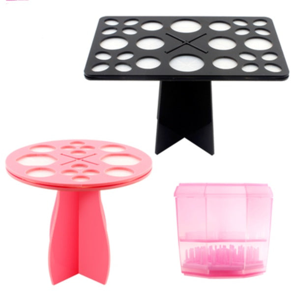 14 Hole Make up Brush Set Dry Rack Drying Brushes Shelf Multifunction Stand Display Cosmetic Clean Tool Wash Makeup Brush Holder-83f1bf18e510ab21170b28e9840770d1