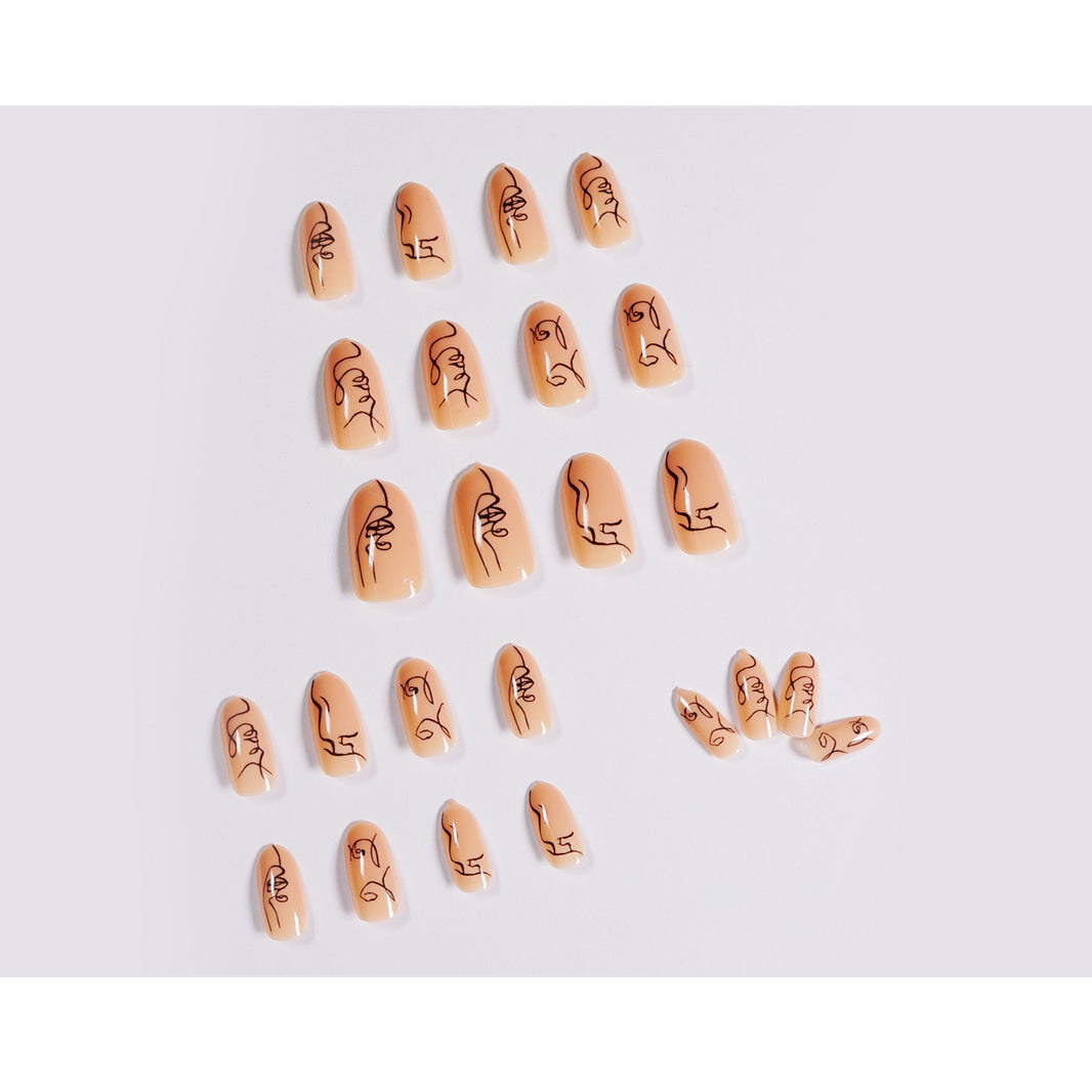 Wear Nail Products Fake Patches Waterproof Detachable-16063c89bf2ac0923525d0b0af63699