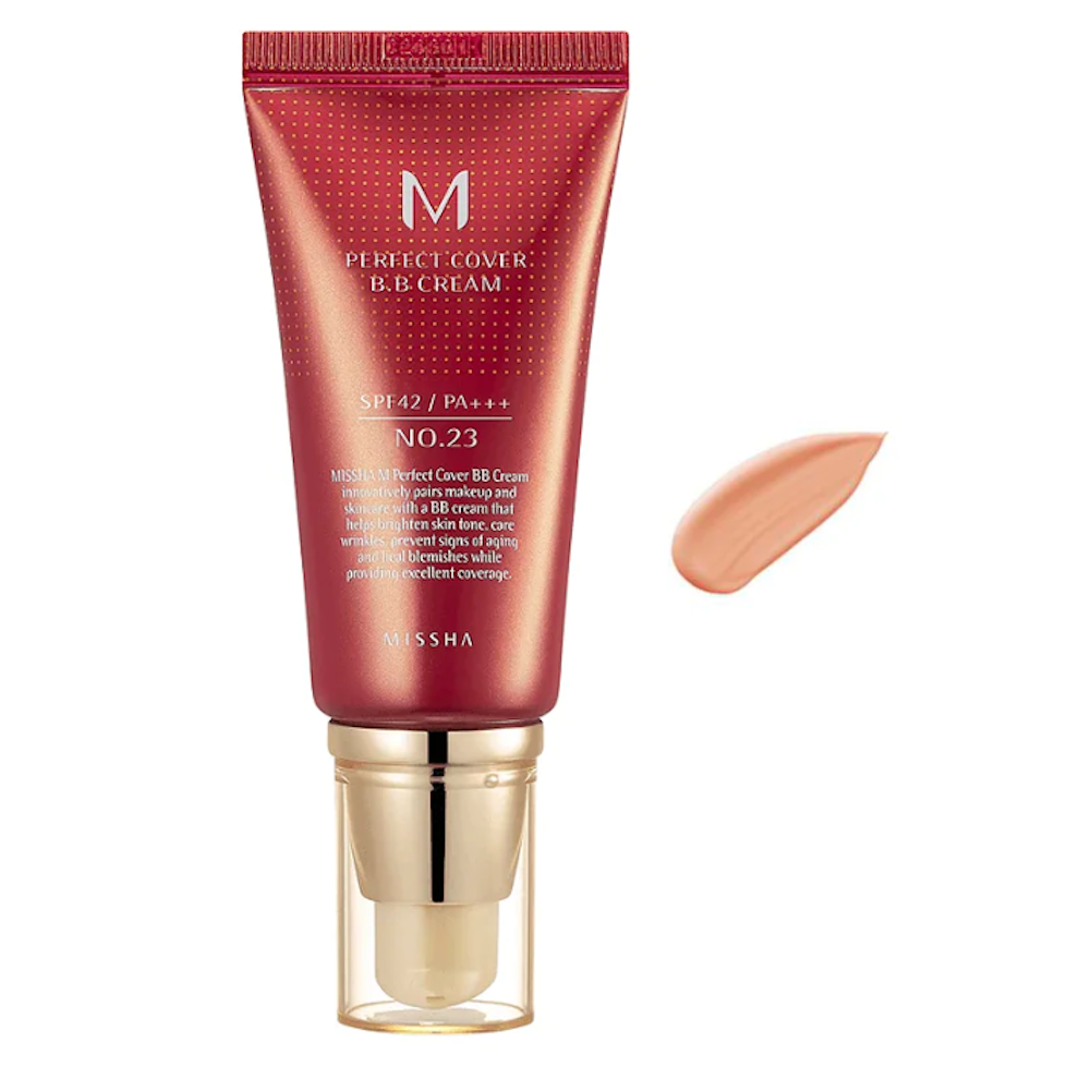Missha M Perfect Cover BB Cream #23 Natural Beige-Missha M Perfect Cover BB Cream #23 Natural Beige