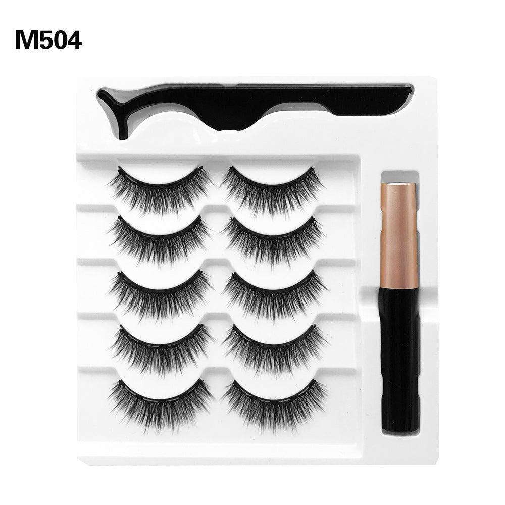 Magnetic False Eyelashes Five Pairs Of Mixed-14a4c6797ded810439e707ef92d98262