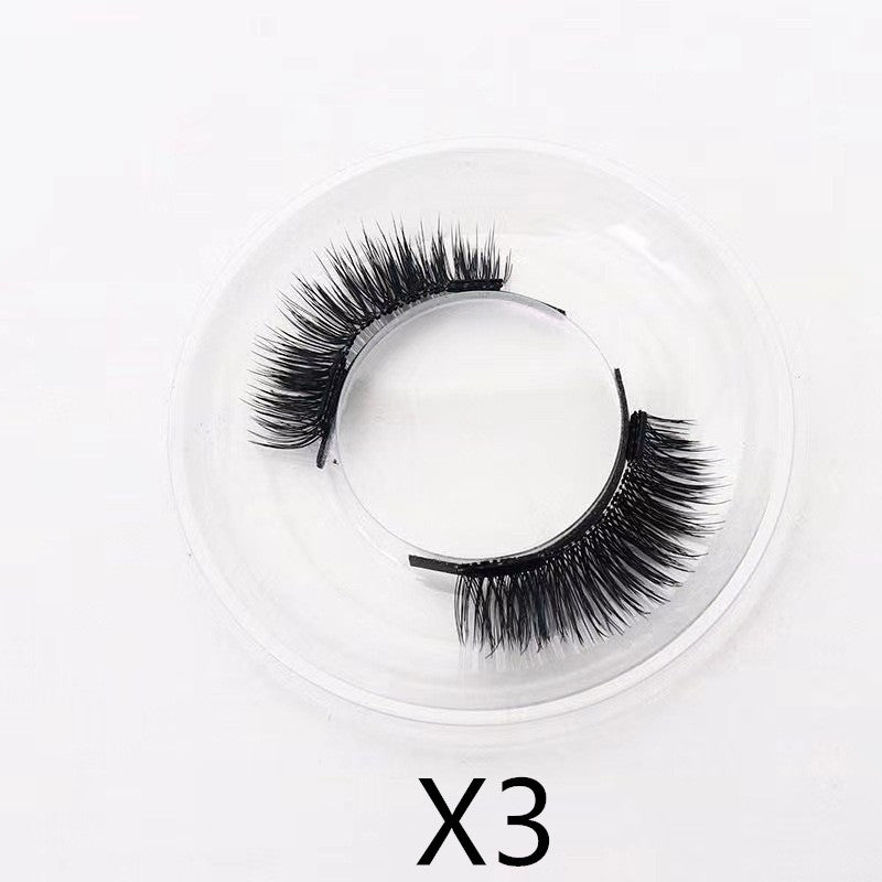 Reusable Magnetic Self-Adhesive Eyelashes No Eyeliner Or Glue Needed False Lashes Stable And Easy To Put On Natural Look And Waterproof Fake Eyelashes-3ab30a6c6dc1d68b235c311be9a763d