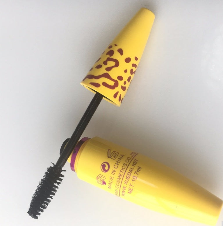 Growth Mascara Leopard-shaped Yellow Tube Thick Curling Waterproof Mascara-2f115813be698477adedd2dad360a683