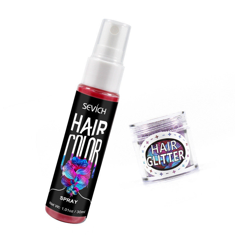 Disposable hair dye spray quick temporary dye-b2d7a4b8637c55114405bfde754727af