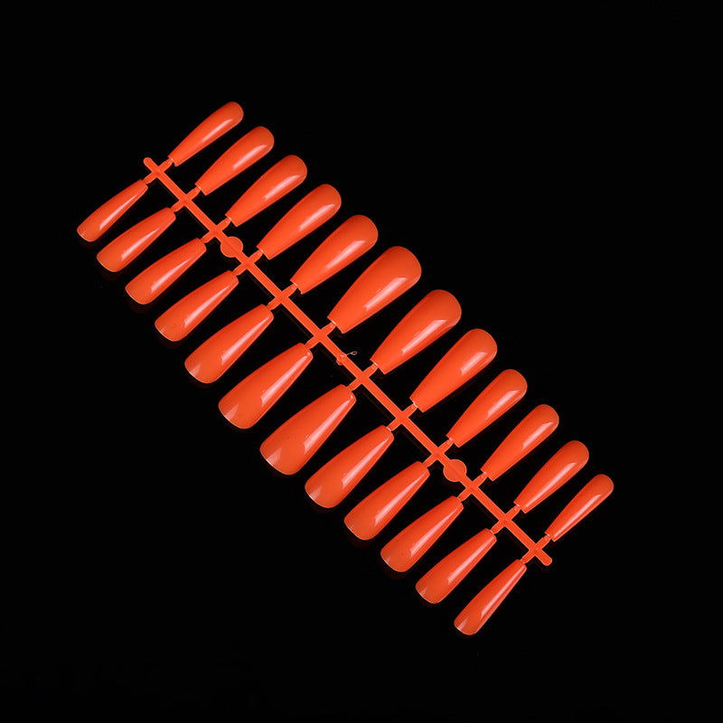 24 trapezoidal long false ballet nails-349592fb87f95b174061e4aae945fb39