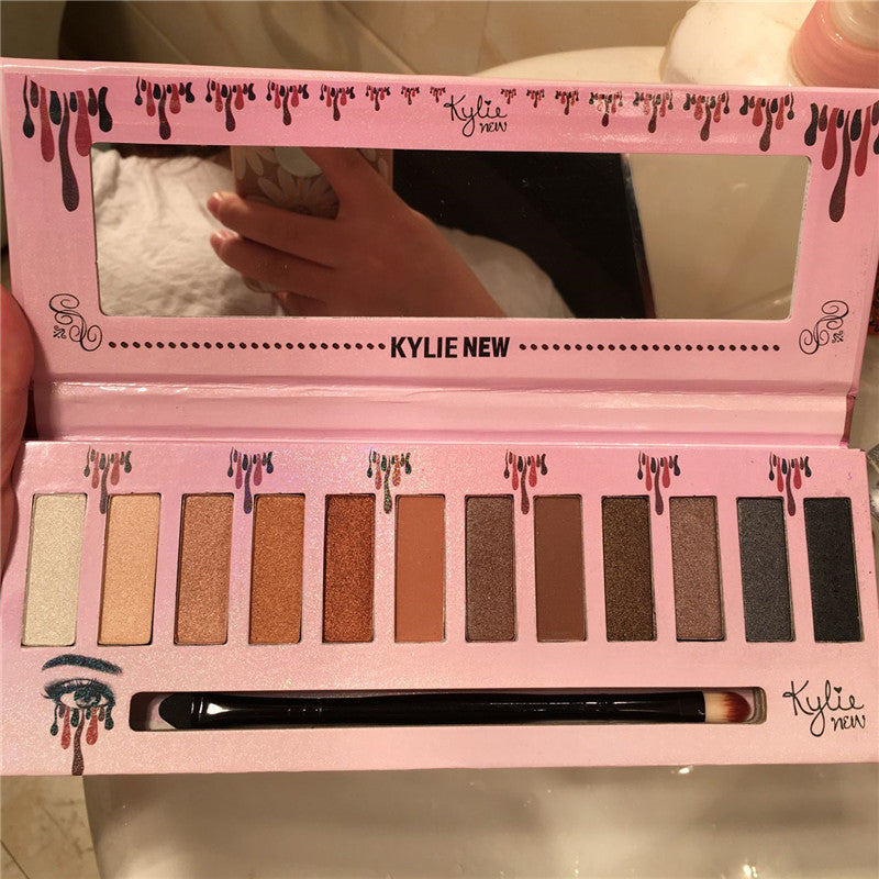 Kelly 12 color eyeshadow Kelly eyeshadow Kelly matte eyeshadow-2647793c9edee75eda92d7d85b53e482