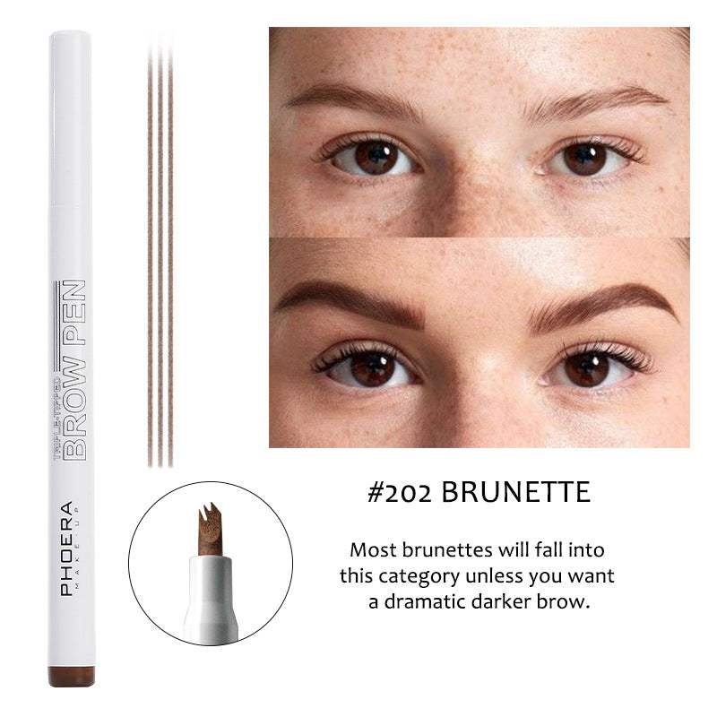 Creative Makeup Three Comb Eyebrow Pencil-1ede51ea9f6a80ac9e721871d82f7f7