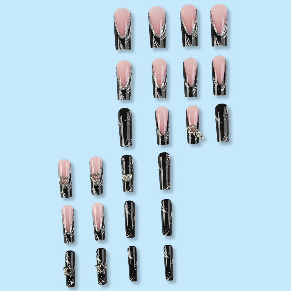 French Fake Nail Tip Finished Product-c1955db36321b2bfbffde71599a36f25