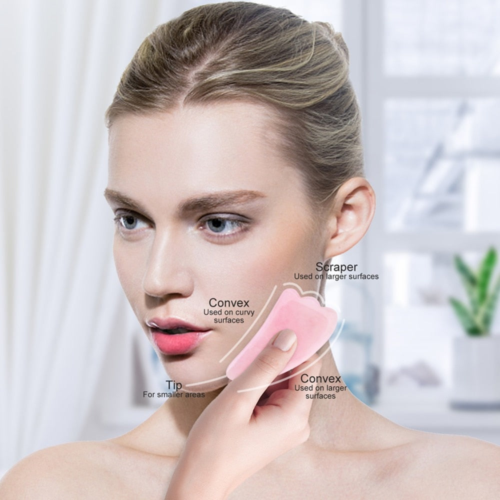Jade Roll Massager Relieves Facial Tension-fc67fa43fbdb345bcf1c80b5d34867ff
