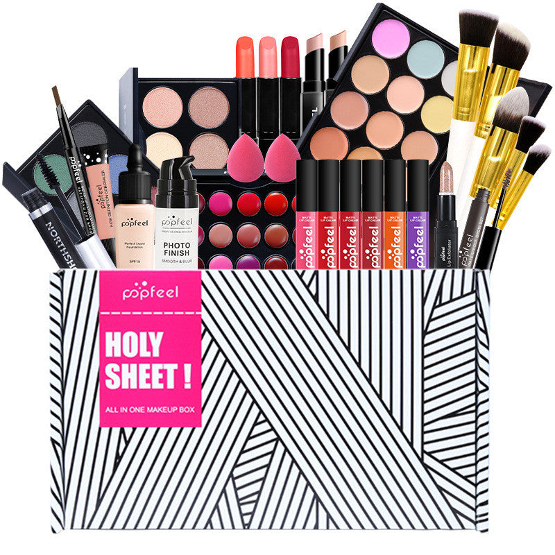Makeup Cosmetics Set Beginner Combination Concealer Eyeliner Eyebrow Pencil-6c16de5c6509716688df6e5a06c1540b