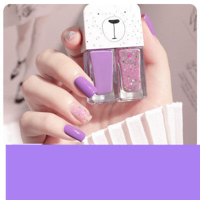 Two In One Nail Polish Set Creative Baking Free Quick Drying Long Lasting No Fade Frosted Double Colored Nail Manicure Oil-77f40abc2f4daad2e170843609f876a0