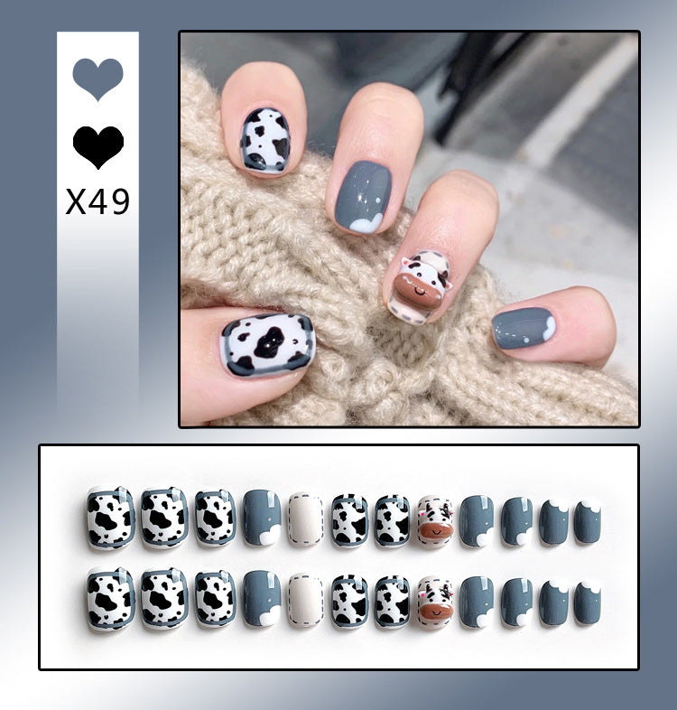 French Worn Removable Nails And Diamonds-d9a05db55058c1c5f32669c82d80eab9