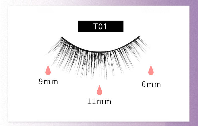 Reusable Magnetic Self-Adhesive Eyelashes No Eyeliner Or Glue Needed False Lashes Stable And Easy To Put On Natural Look And Waterproof Fake Eyelashes-762e96c25f2c8353a333227fdee5dc55