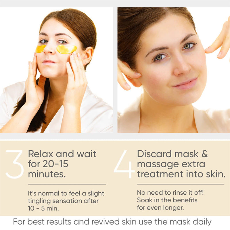 Eye Bag Removal Wrinkle Lifting And Tightening 24K Gold Eye Mask Patch-d34b610ef25219f04e1c0ca2bca818f6