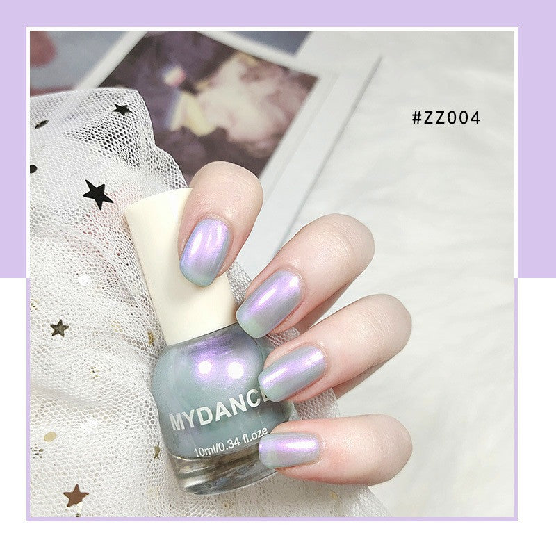 Non-peelable Long-lasting Pearl Polarized Girl Heart Nail Polish Net Red Fairy-73ecdec71bfe9957de420cff077b9500