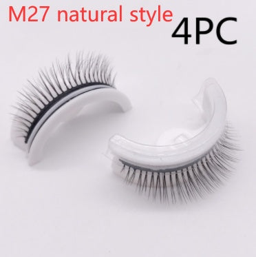Reusable 3D Mink Lashes Natural False Eyelashes Self Adhesive Fake Glue Free Makeup Eyelash Extension Silk-adda0b01a4b086306631b0be53c7d5fb