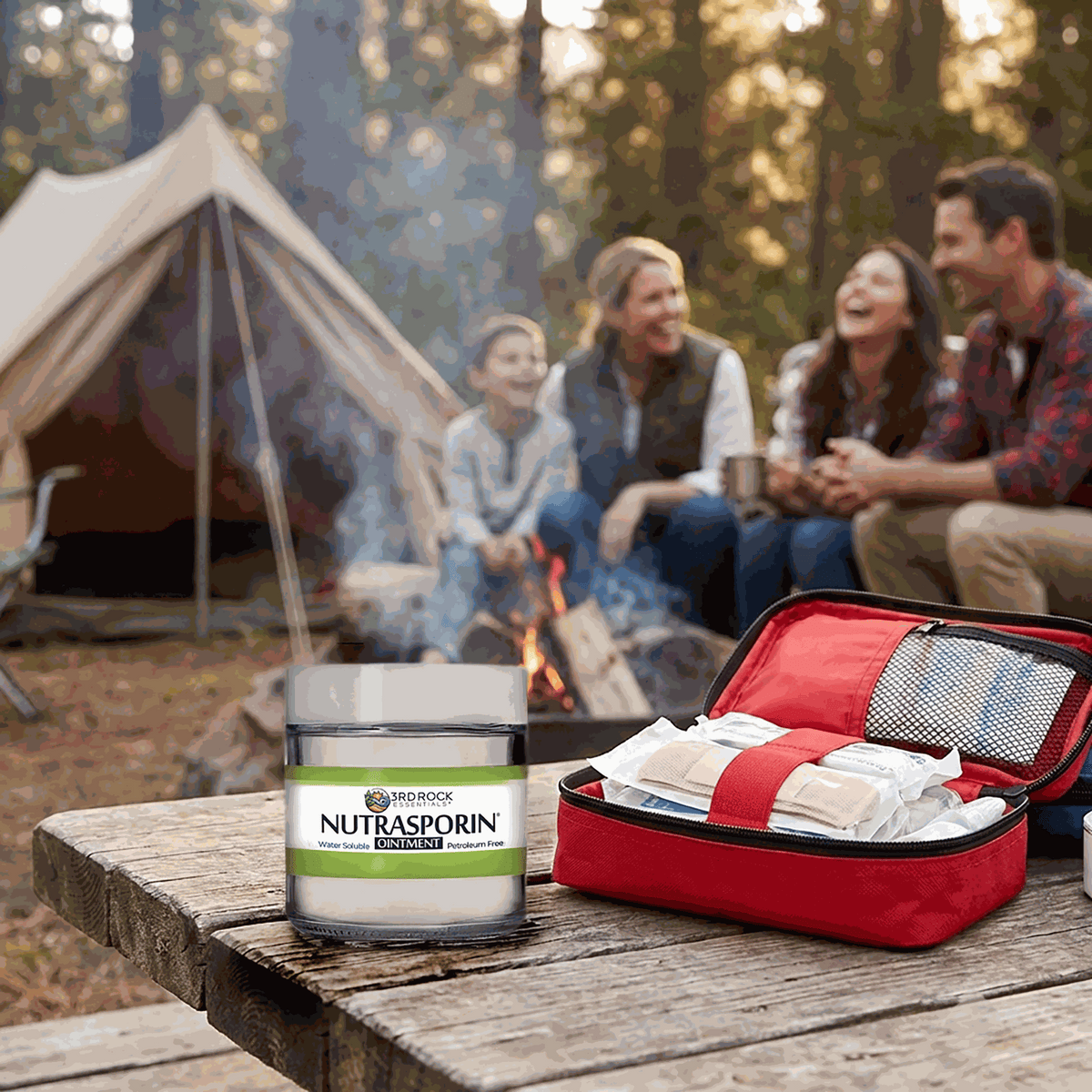 Nutrasporin® All Natural First Aid Ointment - Silver Gel 3 oz Jar-Nutrasporin® All Natural First Aid Ointment - Silver Gel 3 oz Jar