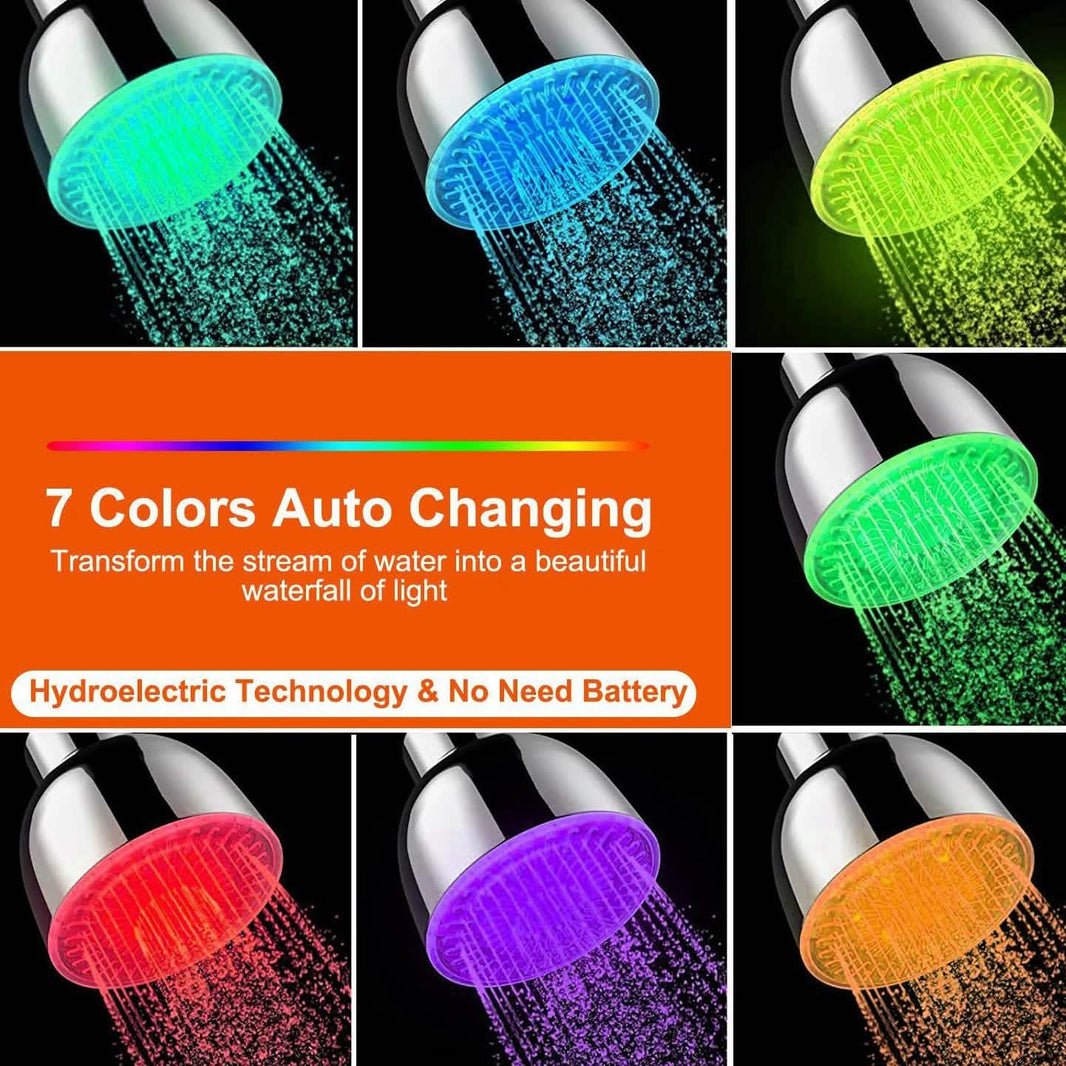 7 Color Changing LED Shower Head-7 Color Changing LED Shower Head