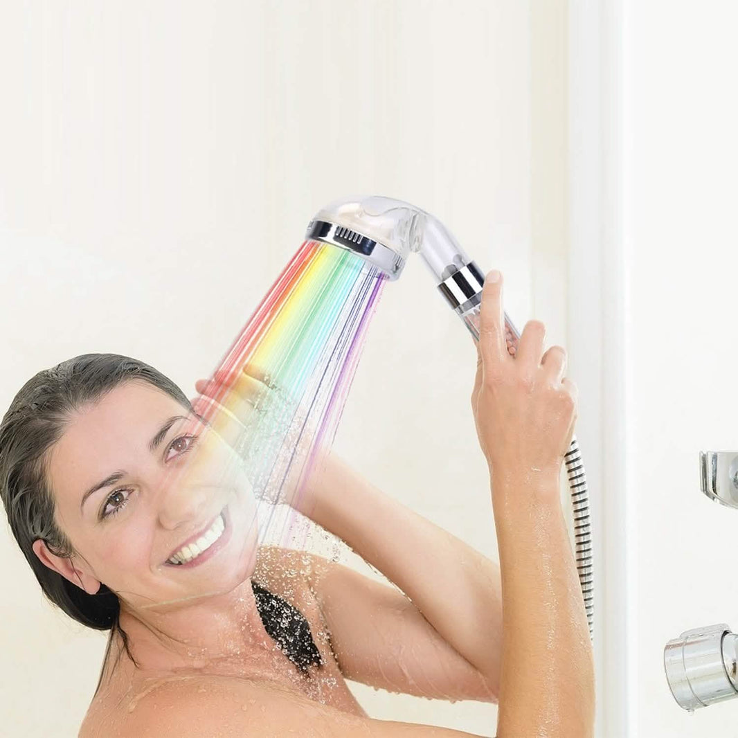 7 Color Changing Light Handheld Shower Head-7 Color Changing Light Handheld Shower Head