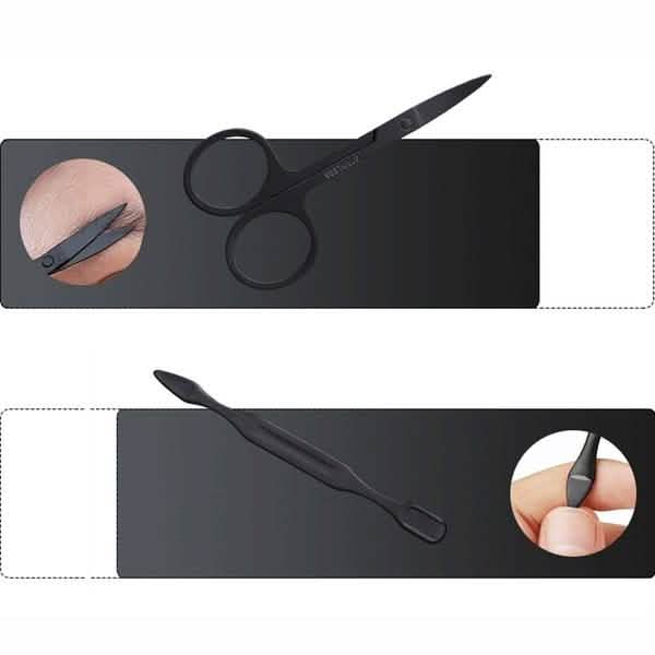 7-Piece: Stainless Steel Manicure Pedicure Kit-7-Piece: Stainless Steel Manicure Pedicure Kit