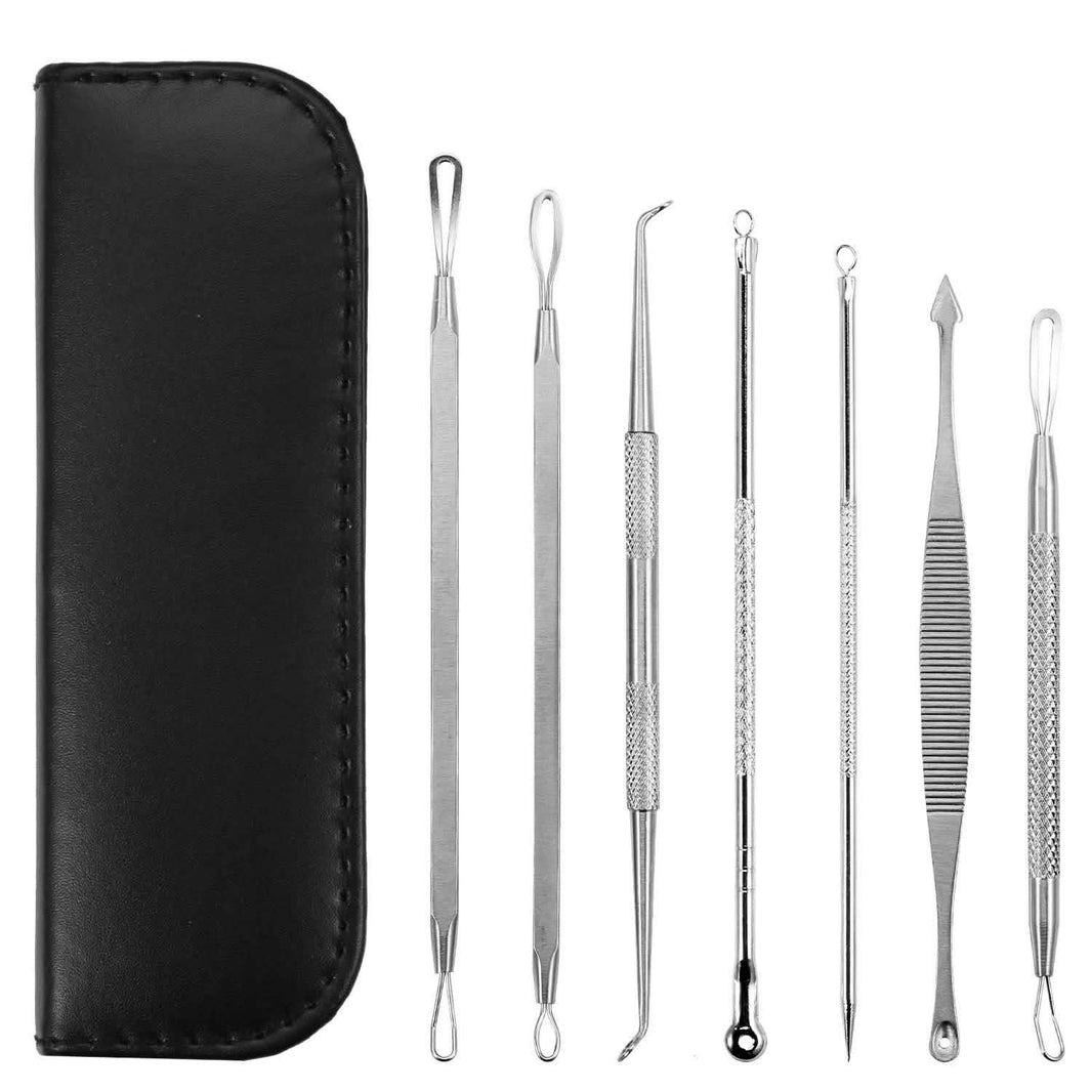 7-Pieces: Blackhead Remover Stainless Steel-7-Pieces: Blackhead Remover Stainless Steel