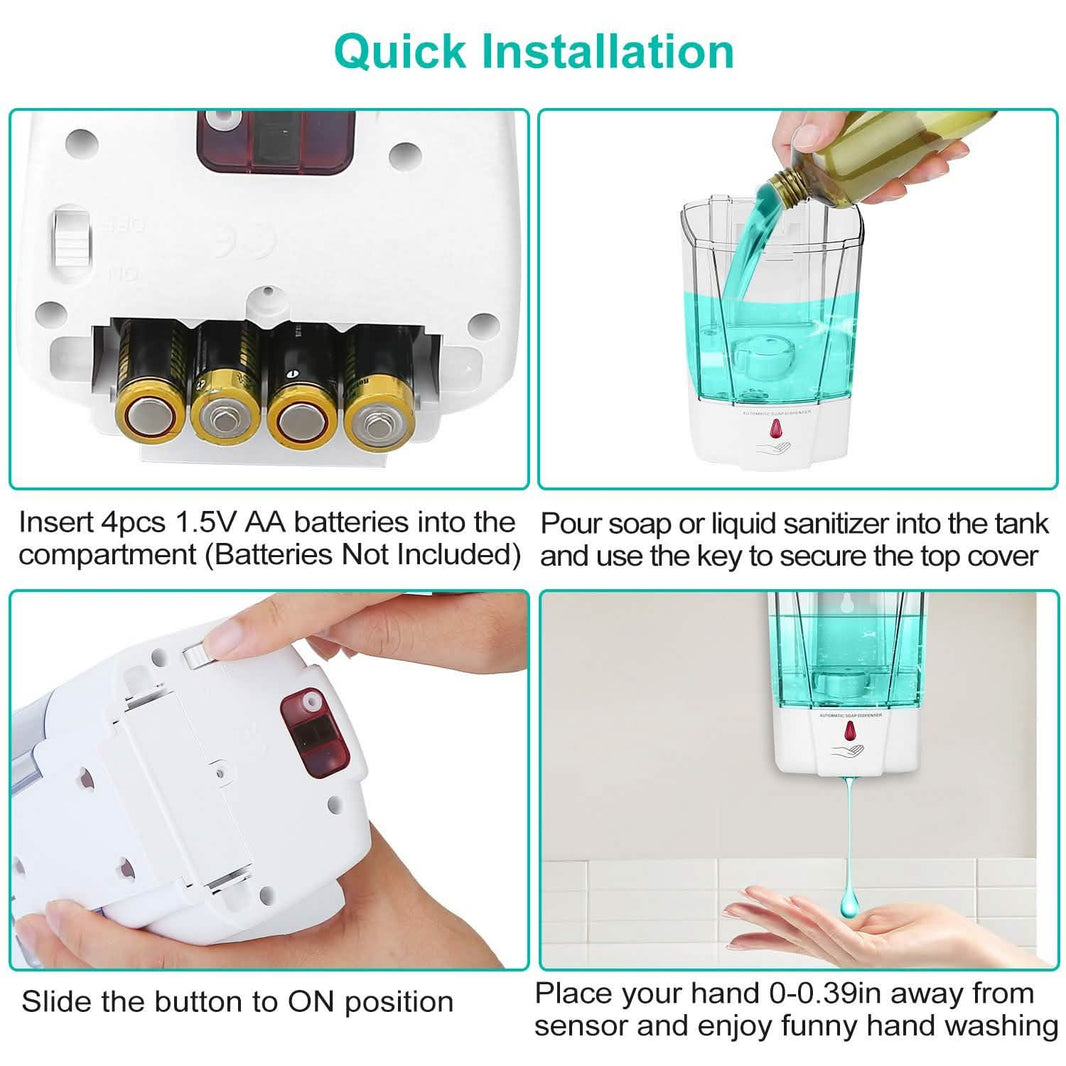 700ML Automatic Soap Dispenser-700ML Automatic Soap Dispenser