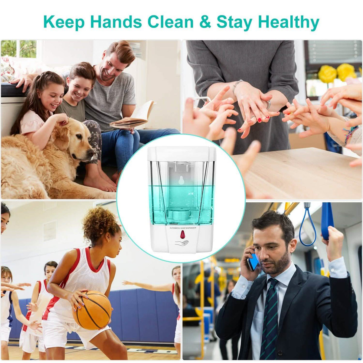 700ML Automatic Soap Dispenser-700ML Automatic Soap Dispenser