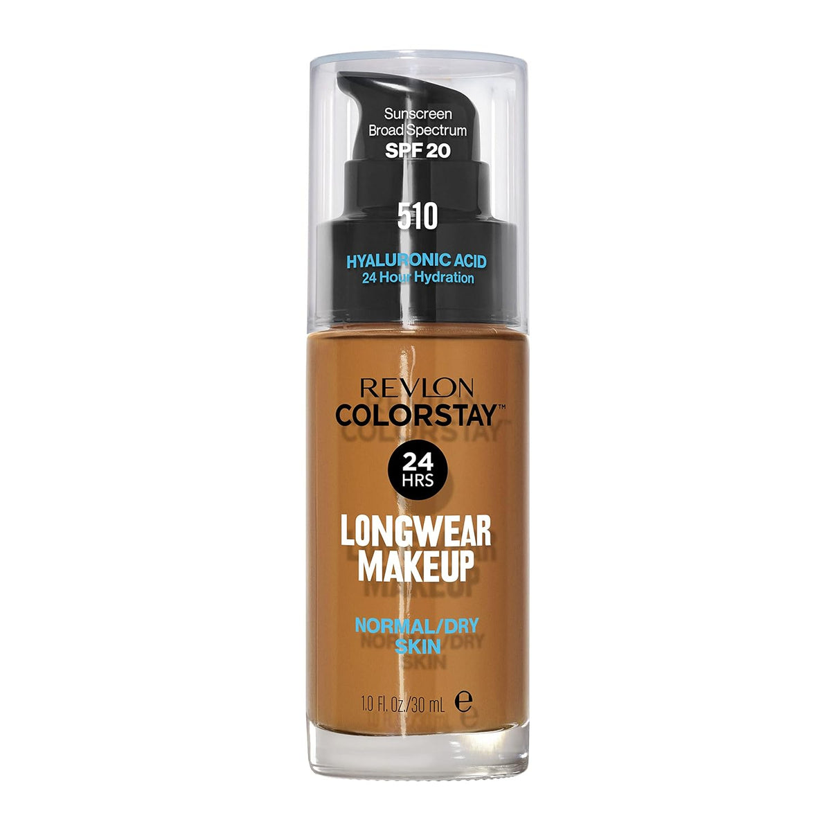 Revlon Liquid Foundation, ColorStay Face Makeup for Normal & Dry Skin, SPF 20, Longwear Medium-Full Coverage with Natural Finish, 240 Medium Beige, 1 Fl Oz-Revlon Liquid Foundation, ColorStay Face Makeup for Normal & Dry Skin, SPF 20, Longwear Medium-Full Coverage with Natural Finish, 240 Medium Beige, 1 Fl Oz