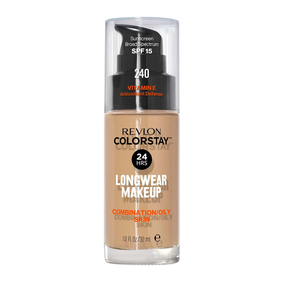 Revlon Liquid Foundation, ColorStay Face Makeup for Combination & Oily Skin, SPF 15, Medium-Full Coverage with Matte Finish, 180 Sand Beige, 1 Fl Oz-Revlon Liquid Foundation, ColorStay Face Makeup for Combination & Oily Skin, SPF 15, Medium-Full Coverage with Matte Finish, 180 Sand Beige, 1 Fl Oz
