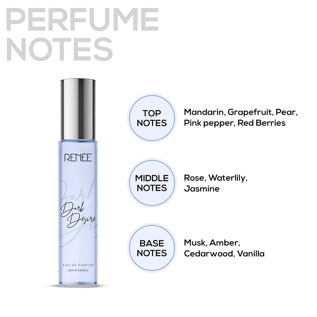 RENEE Women's Luxury Perfume Gift Set Combo Pack of 4 Eau De Parfum - 15ml Travel-size Bottles, Long Lasting Scents of Floral, Fruity & Spicy Notes-RENEE Women's Luxury Perfume Gift Set Combo Pack of 4 Eau De Parfum - 15ml Travel-size Bottles, Long Lasting Scents of Floral, Fruity & Spicy Notes