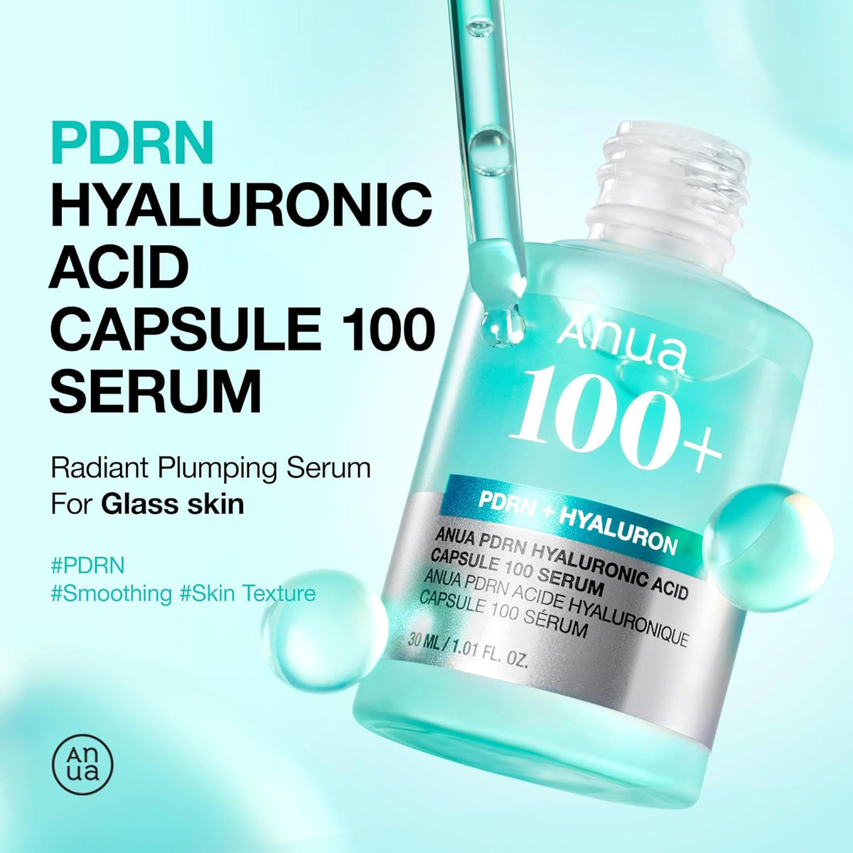 ANUA PDRN Hyaluronic Acid Capsule 100 Serum-ANUA PDRN Hyaluronic Acid Capsule 100 Serum
