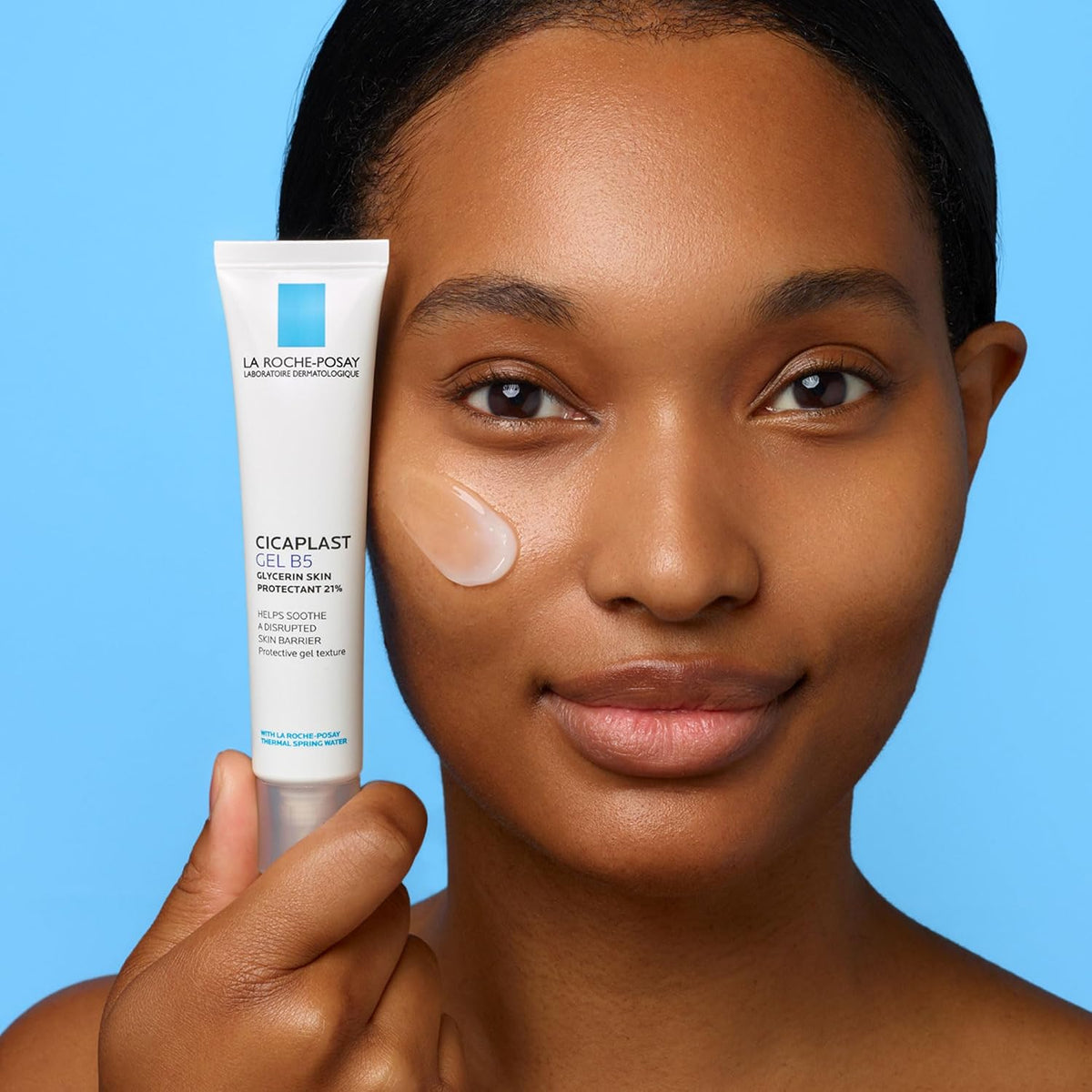 La Roche-Posay Cicaplast Gel B5, Protective Repair Gel for Cracked, Chapped Skin with Madecassoside and Glycerin, Tested Post-Procedure, Post-Stitches, Post-Laser, 1.35 Fl Oz-La Roche-Posay Cicaplast Gel B5, Protective Repair Gel for Cracked, Chapped Skin with Madecassoside and Glycerin, Tested Post-Procedure, Post-Stitches, Post-Laser, 1.35 Fl Oz